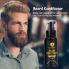 Ceenwes Upgraded Beard Grooming Kit - Conditioner, Oil, Brush, Comb, Balm, Scissors, Storage Bag for Beard and Mustache Trimming, Perfect Men's Gift - Image 2