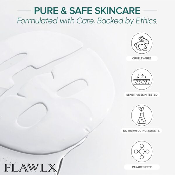 Bio-Collagen Real Deep Face Mask, Hydrating Overnight Hydrogel Mask, Pore Minimizing, Elasticity Boosting, With Natural Ingredients Facial Mask 45g (5-Pack) | TikTok Trend Items - Image 7