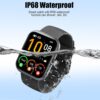 Smart Watch for Men Women, 1.96" Fitness Tracker Running Watch (Answer/Make Call), IP68 Waterproof, Pedometer, Sleep/Step/Activity/Heart Rate Monitor, 110+ Sport Modes Smartwatch for Adroid iOS Phone - Image 8