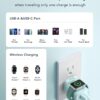 VRURC for Apple Watch Charger, Wireless Magnetic Portable iWatch Charger, PD 20W 3-in-1 Travel Essentials Fast Charging Block for iWatch Ultra/SE/10/9/8/7/6/5/4/3/2, iPhone 16/15/14/13,Android-Green - Image 8
