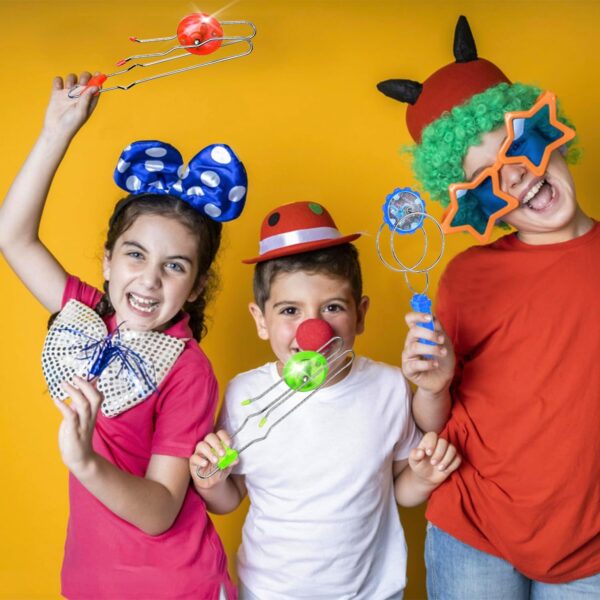 Easter Basket Stuffers Gifts 3pcs Light Up Gyro Wheel Toys for Kids Boys Teens, Retro Magic Rail Twirler Magnetic Yoyo Fidget Spinner Toys for Kids Ages 3-5 4-8-12 Year Old Nostalgia Stocking Stuffers - Image 4