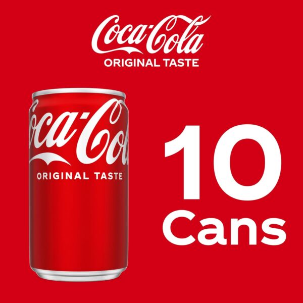 Coke Mini-Can 7.5oz, 10 pack - Image 8