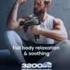 RENPHO Massage Gun Deep Tissue, FSA HSA Eligible Percussion Muscle Massage Gun for Athletes, Electric Handheld Massager for Pain Relief Relax 6 Head, 15 Speed - Image 3