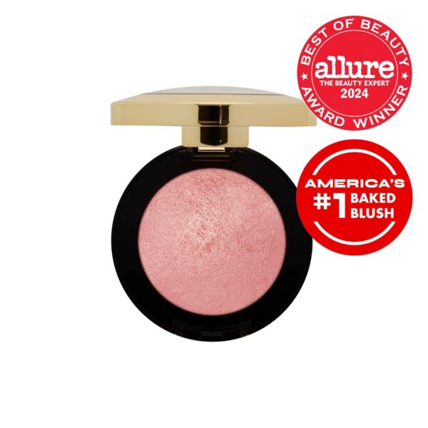 Milani Baked Blush, Powder Blush for Cheeks, Cruelty Free Makeup - Shape, Contour & Highlight Face for a Shimmery or Matte Finish -Petal Primavera - Image 5