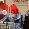 Red Light Therapy Lamp, Infrared Light Therapy with Stand - 660nm Redlight and 850nm Near Infrared Light Device for Body Pain Relief Skin Care - Image 4