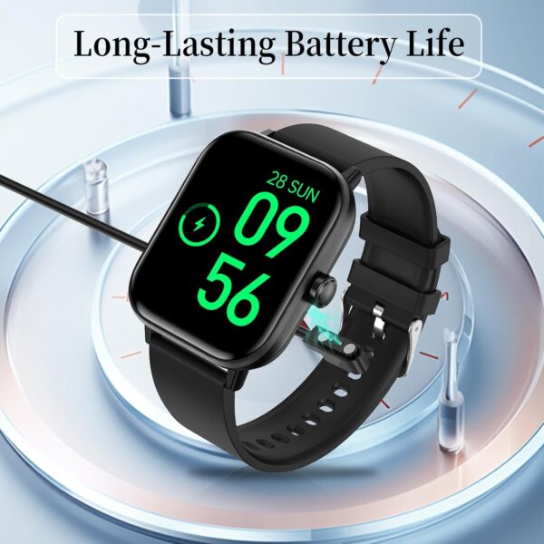 Smart Watch for Men Women (Answer/Make Calls), 1.83" Smartwatch with Heart Rate SpO2 Sleep Monitor, IP67 Waterproof, Fitness Activity Tracker, Smartwatches for iOS & Android Phones - Image 7