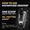 Gains in Bulk Instantized Creatine Monohydrate for Women and Men, Soluble Pre Workout Powder, Supports Muscle Building, Strength and Performance, Bodybuilding Supplements, Unflavored, 30 Servings - Image 6