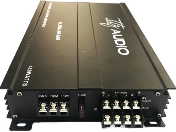 Alpha 60.4 Car Audio 4 Channel Class AB Amplifier, ALPHA-60.4AB - Image 3