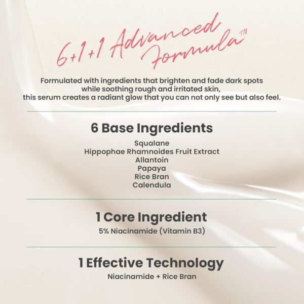AXIS-Y Dark Spot Correcting Glow Serum - 5% Niacinamide Dark Spot Remover For Face - Vegan Korean Skin Care Niacinamide Serum for All Skin Types - 1.69 fl. oz. - Image 7