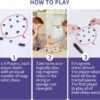 Magnetic Chess Game with Stones- Magnetic Magnet Game with String, Puzzle Strategy Games for Adults. (String) - Image 4