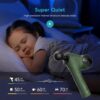 Opove Massage Gun Fascia Percussive Muscle Massager 14.5mm for Back Pain Relief Workout Recovery in Gym Home Office Daily Massage, Ergonomic for Effortless to Use, Apex Green - Image 7
