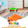 JOYIN Turtle Balance Stepping Stones, 6 Pcs Kids Turtle Jumping Stones Steps Stones Up to 265 Ibs, Toddler Obstacle Course Coordination Game Toys for Ages 3 Years and UP Indoor or Outdoor Play - Image 6