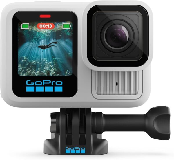 GoPro Limited Edition HERO13 Black in Polar White - Waterproof Action Camera with 5.3K60 Video, 27MP Photo - Image 2