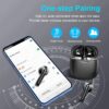 Wireless Earbuds, Bluetooth 5.4 Earbuds Stereo Bass, Bluetooth Headphones in Ear Noise Cancelling Mic, Sports Earphones IP7 Waterproof, 32H Playtime USB C Mini Charging Case Ear Buds for Android iOS - Image 4