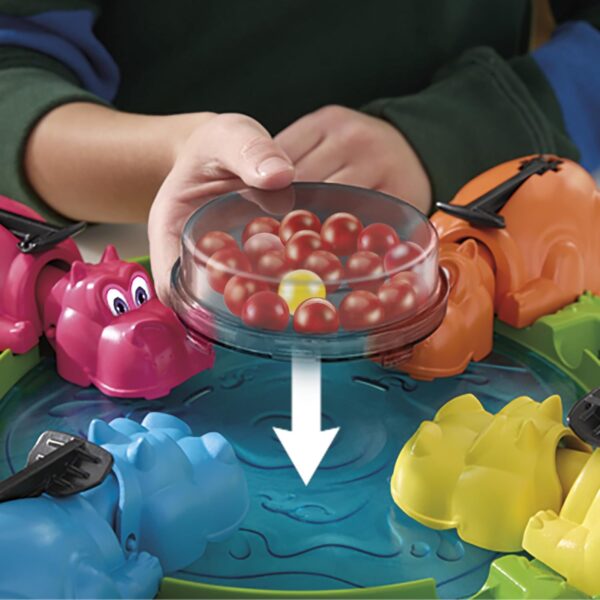 Hungry Hungry Hippos Game for Preschoolers | Instant Marble Relaunch, Easy Set-Up & Storage| Ages 4 and Up | 2 to 4 Players | Kids Games - Image 5