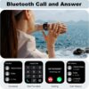 Smart Watch, 1.96" HD SmartWatch for Men Women Touch Screen Answer/Make Call, 100+ Sport Fitness Tracker IP68 Waterproof, Activity Tracker with Heart Rate SpO2/Sleep Monitor/Pedometer for Android iOS - Image 5
