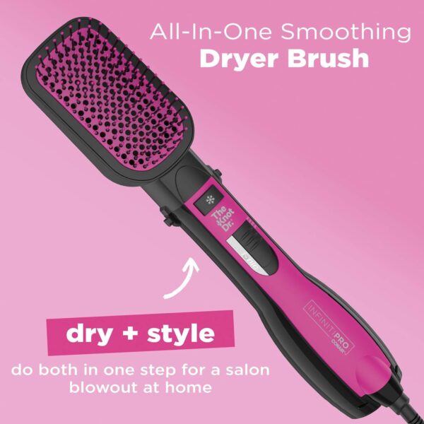 Conair The Knot Dr. All-in-One Smoothing Dryer Brush, Hair Dryer & Hot Air Brush - Image 2