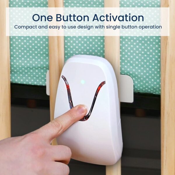 Babysense 7 Baby Sleep Breathing Movement Monitor for Newborn and Infants, No WiFi, Non Wearable, Non Contact Monitor with 2 Under-Mattress Sensors for Full Crib Coverage, FSA Baby Monitor - Image 5