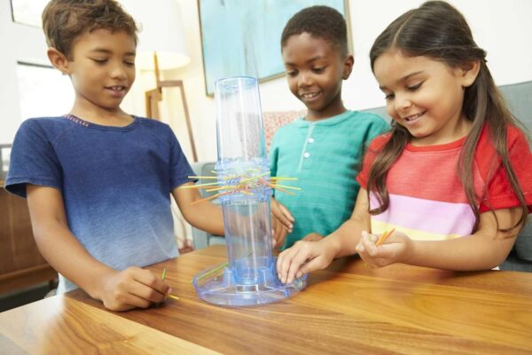 Mattel KerPlunk Kids Game, Easy-to-Learn Family Game for 2 to 4 Players, Don't Let The Marbles Fall - Image 2