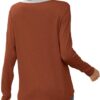 Besshopie Womens Long Sleeve Shirts Crewneck Casual Tunic Tops Fall Fashion Outfits - Image 4