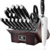 Stahl 19 Piece High Carbon Exclusive German Steel Knife Block Set (Black)