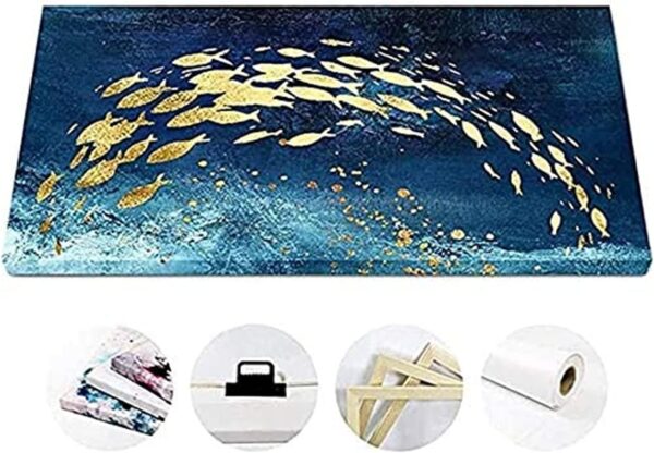 3 Pieces Family Proclamation Living Christ Posters Prints Canvas Wall Art Painting for Living Room Bedroom Home Wall Decor with Inner Frame - Image 4
