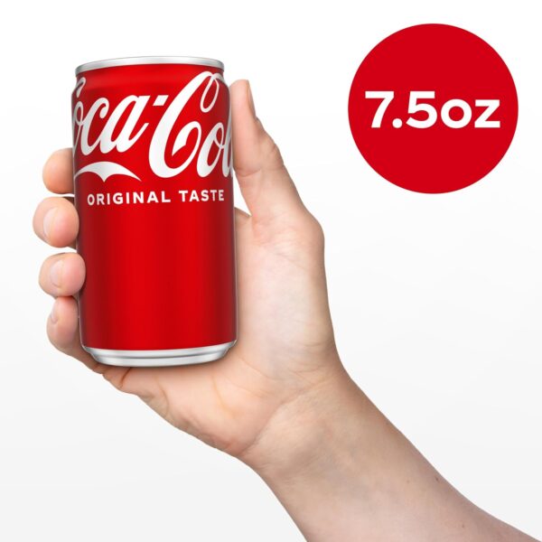 Coke Mini-Can 7.5oz, 10 pack - Image 9