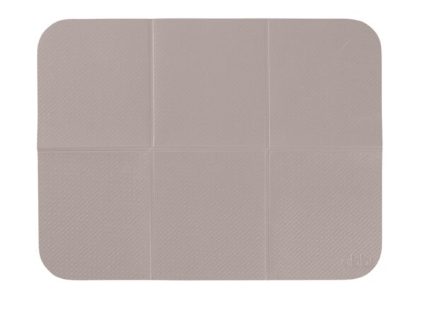 Ubbi On-The-Go Diaper Changing Baby Mat, Soft and Comfortable Diaper Bag Accessory Must Have for Newborns, Easy to Clean, Portable Folding Pad, Baby Traveling Accessories, Taupe