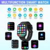 Smart Watches for Men Women (Answer/Make Call), 2.01" HD Screen Fitness Tracker Watch with Blood Pressure/Heart Rate/Sleep Monitor, Smart Watch for Android iOS Phones, IP67 Waterproof Sport Watch - Image 6