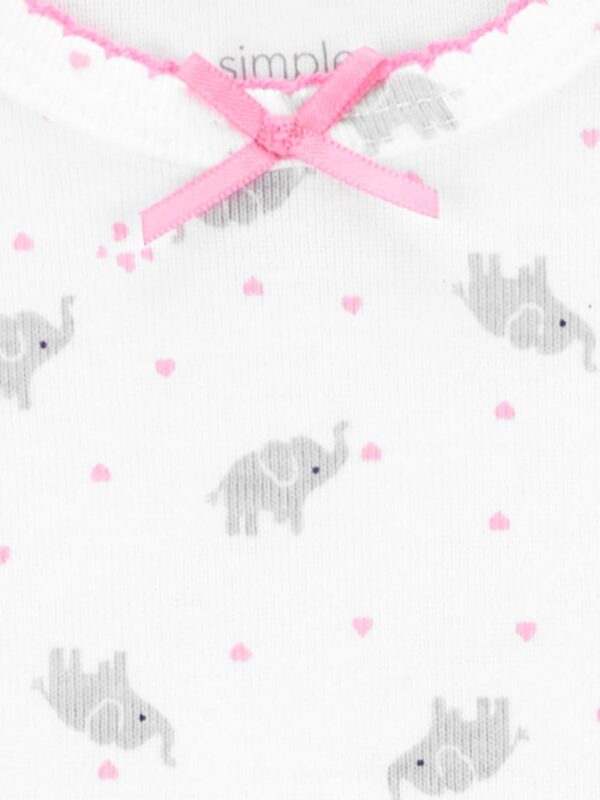 Simple Joys by Carter's Baby Girls' 3-Pack Cotton Sleeper Gown - Image 5