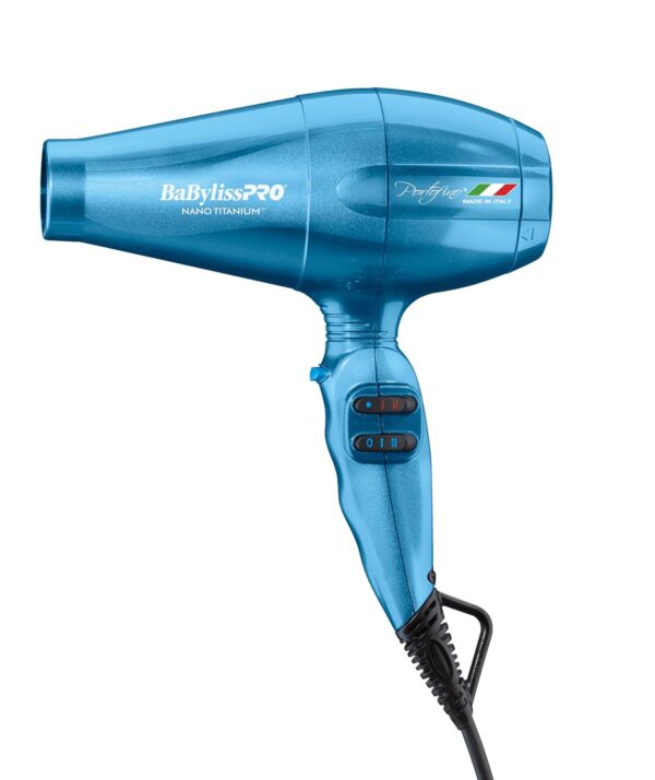BaBylissPRO Nano Titanium Italian Portofino Hair Dryer - Professional 2000 Watt Blow Dryer