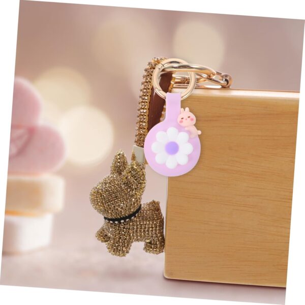 Milisten 2Pcs Cute Deer Protective Covers Soft Liquid Locating Device Sleeves for Pets and Keys Durable and Lightweight - Image 3