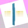 Allegro Combs 3-Row Detangling Comb, Wide Tooth Curl Defining Brush, Perfect for Women Curly Hair Stylists, Curl Defining Comb, Made In The USA, Baby Blue (1 Piece) - Image 9