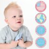 Made in USA Spoon la la Toddler Utensils Set - 2 Pack (1 Spoon & 1 Fork for Kids) - Self-Standing 3D Ergonomic Cat & Dog Handles - BPA-free, Dishwasher Safe, Baby Silverware (Blue) - Image 6