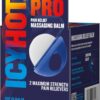 Icy Hot PRO Pain Relief Massaging Balm with Easy-Grip Applicator for Muscles & Joints, Fast-Acting, Moisturizing Formula with Maximum-Strength Menthol & Camphor, 1.25 Oz.