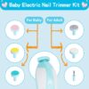 Baby Grooming Kit, Infant Safety Care Set with Hair Brush Comb Nail Clipper Nasal Aspirator,Baby Essentials Kit for Newborn Girls Boys (Blue-20 in 1) - Image 4