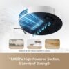 DREAME L40 Ultra Robot Vacuum with Removable & Liftable Mop, Extendable & Liftable SideBrush, 11,000Pa Suction, 149℉ Mop & Washboard Self Cleaning, Auto-Empty, Auto Refill, Voice Control - Image 2