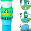 Melissa & Doug Sticker Wow!™ 24-Page Activity Pad and Sticker Stamper, 300 Stickers, Arts and Crafts Fidget Toy Collectible Character – Dinosaur Creative Play Travel Toy for Girls and Boys 3+, - Image 6