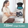 W6+ Robot Vacuum Cleaner,2800Pa Suction,720ml Large Capacity,120 Mins Runtime,Self-Charging Slim Robotic Vacuums,APP/Voice/Remote Control,No Entanglement Suction Port Ideal for Pet (Black) - Image 4