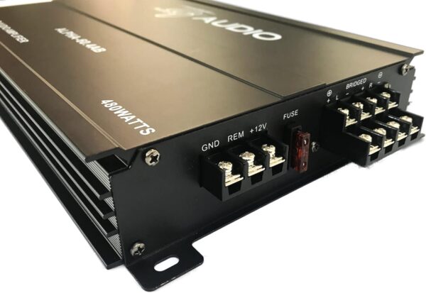 Alpha 60.4 Car Audio 4 Channel Class AB Amplifier, ALPHA-60.4AB