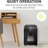 Fellowes 14C10 14-Sheet Cross-Cut Home Office Paper Shredder - Image 4