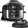 Ninja Foodi Programmable 10-in-1 5-Quart Pressure Cooker and Air Fryer - FD101 Stainless Steel (Renewed)