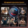 AERLANG Massage Gun with Heat,Deep Tissue Massage Gun, Back and Neck Massager for Pain Relief,Muscle Percussion Massager,Handheld Messager with 7Heads&Silent,Birthday Gifts for Men - Image 5