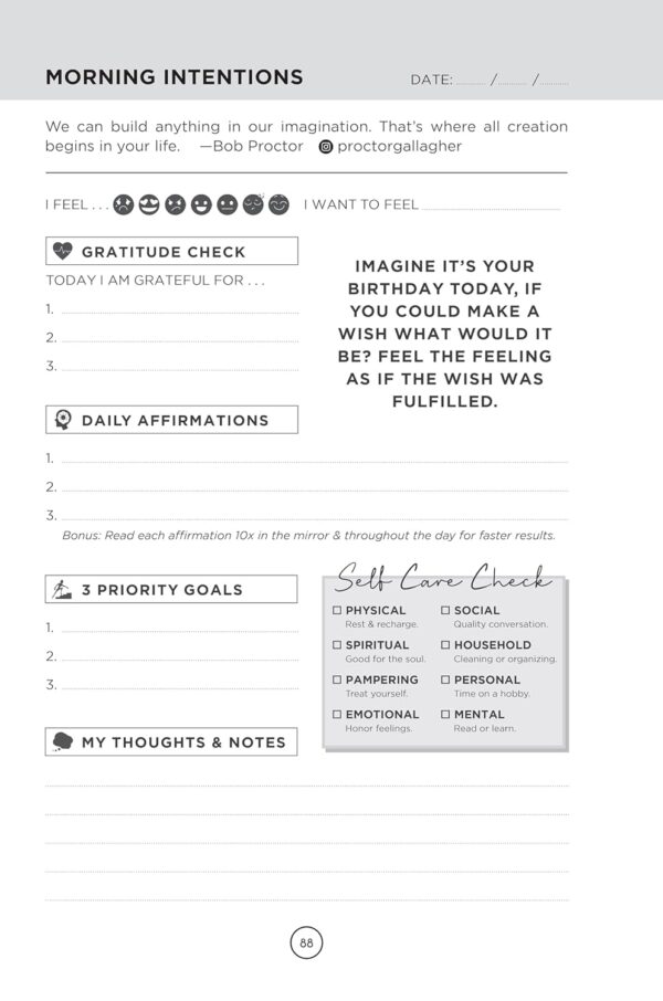 3 Minute Positivity Journal: Boost Your Mood. Train Your Mind. Change Your Life. - Image 13