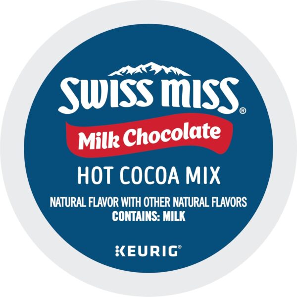 Swiss Miss Milk Chocolate Hot Cocoa, Single-Serve Keurig K-Cup Pods, Hot Chocolate, 44 Count - Image 10