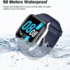 Fitness Tracker, Fitness Watch with Blood Oxygen, Blood Pressure & Heart Rate Monitor, Steps Calories Counter, Sleep Monitor, Pedometer 50 Meters Waterproof, Smart Watch for Android iPhones - Image 7
