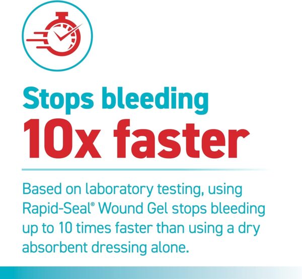 Wound Gel (2 Tubes) | Stops Bleeding in Seconds | FSA HSA Eligible | Ideal for Cuts, Scrapes and Razor Nicks for Emergency First Aid Supplies - Image 4