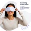 Rest: Self Heating Warm Compress for Dry Eyes | Heated Eye Mask for Fast Relief | No Microwave or Washcloth Needed | Travel Ready | 30 Count | FSA & HSA Eligible - Image 2