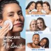 MAREE Glycolic Acid Pads - Toner Pads for Face Cleansing - Tea Tree Oil, Salicylic Acid & Vitamins E, B3, B5 - Facial Peel & Radiance Deep Cleaning Effect - 50 Count - Image 7