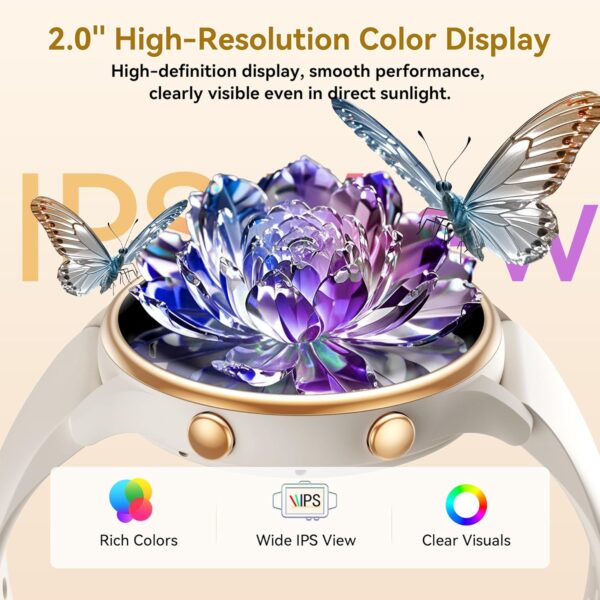 Smart Watches for Women, Fitness Tracker with Heart Rate & SpO2 Monitor, IP67 Waterproof Activity Tracker for Men & Women, Smart Watch for Android Phones and iPhone Compatible (Gray) - Image 3